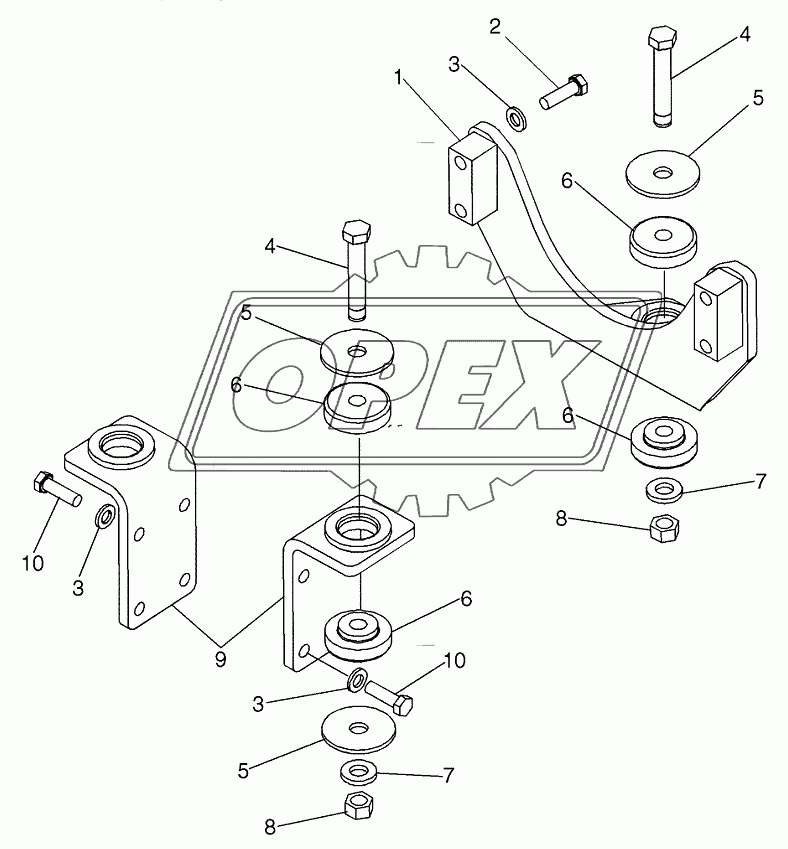 ENGINE - MOUNTING