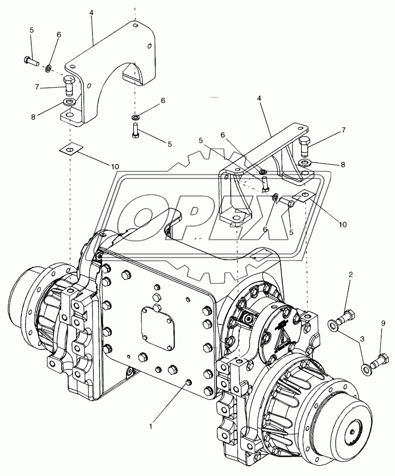 MOUNTING ­ FINAL DRIVE