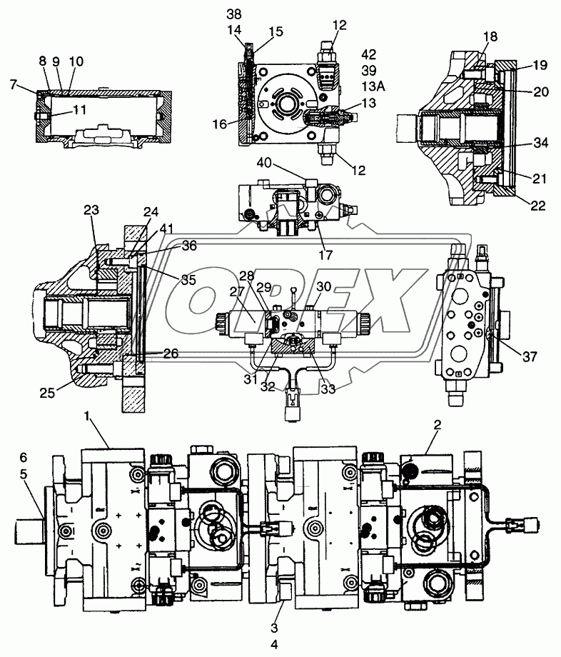 PUMP ASSY ­ COMBINATION