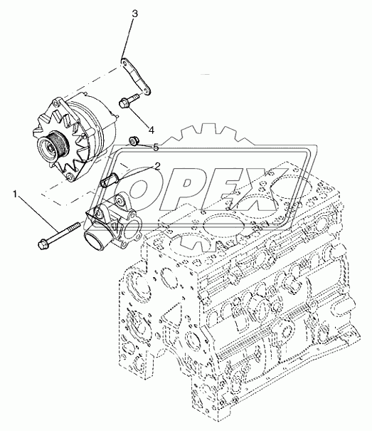 ALTERNATOR ­ MOUNTING