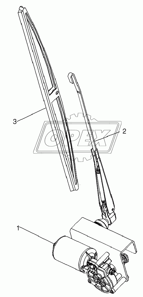 WIPER, FRONT ­ CAB