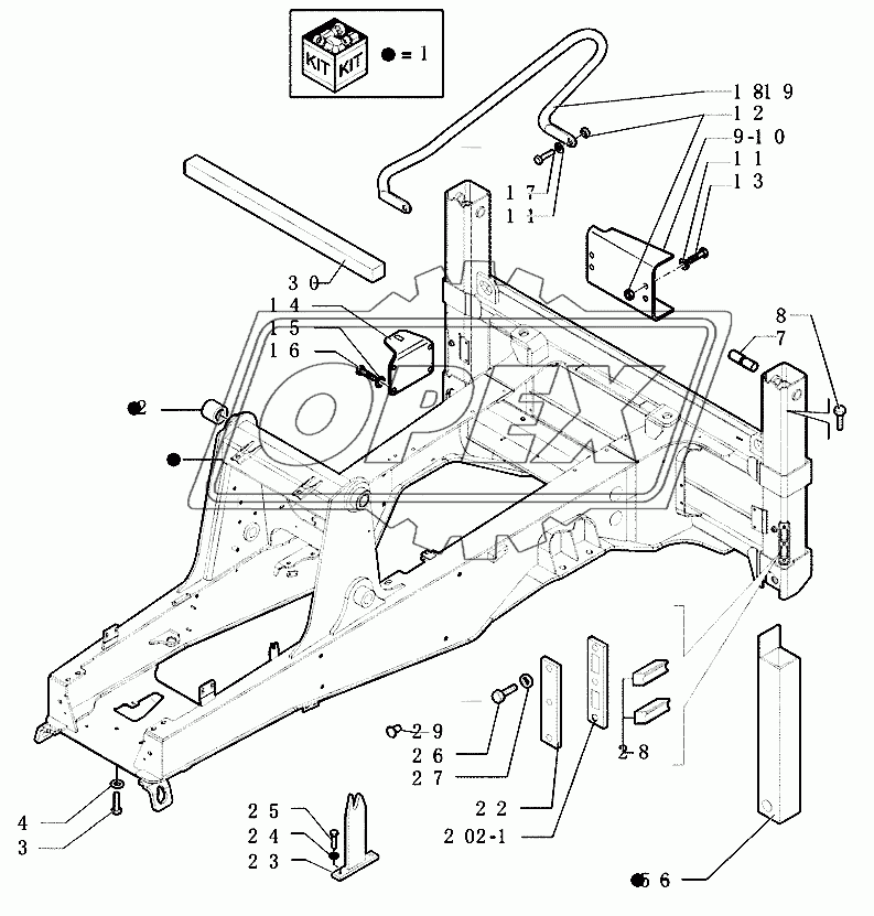 Рама (side shift)