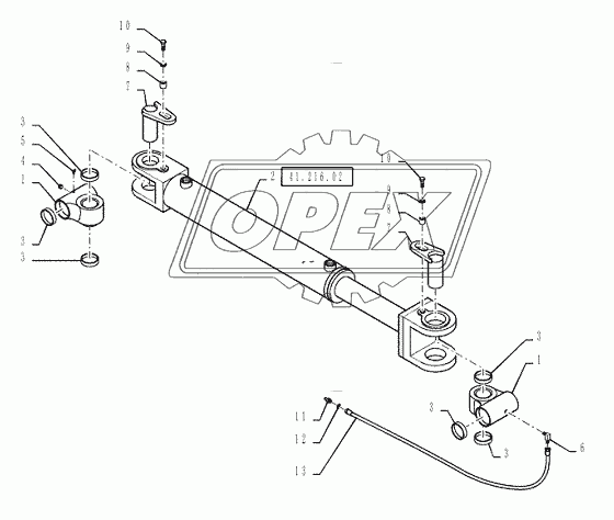 (41.216.01) - STEERING CYLINDER - ATTACHMENTS