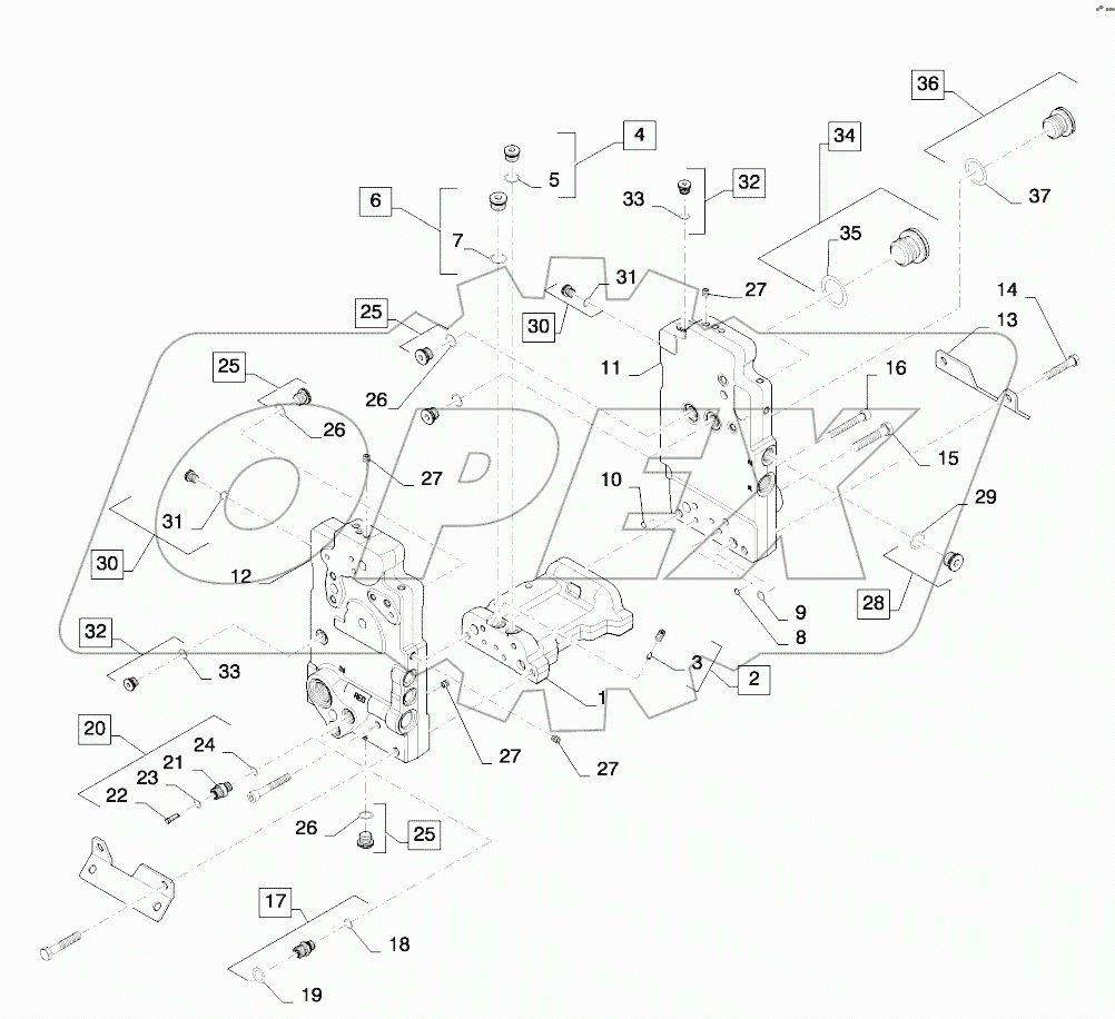  VALVE ASSEMBLY - CONNECTOR