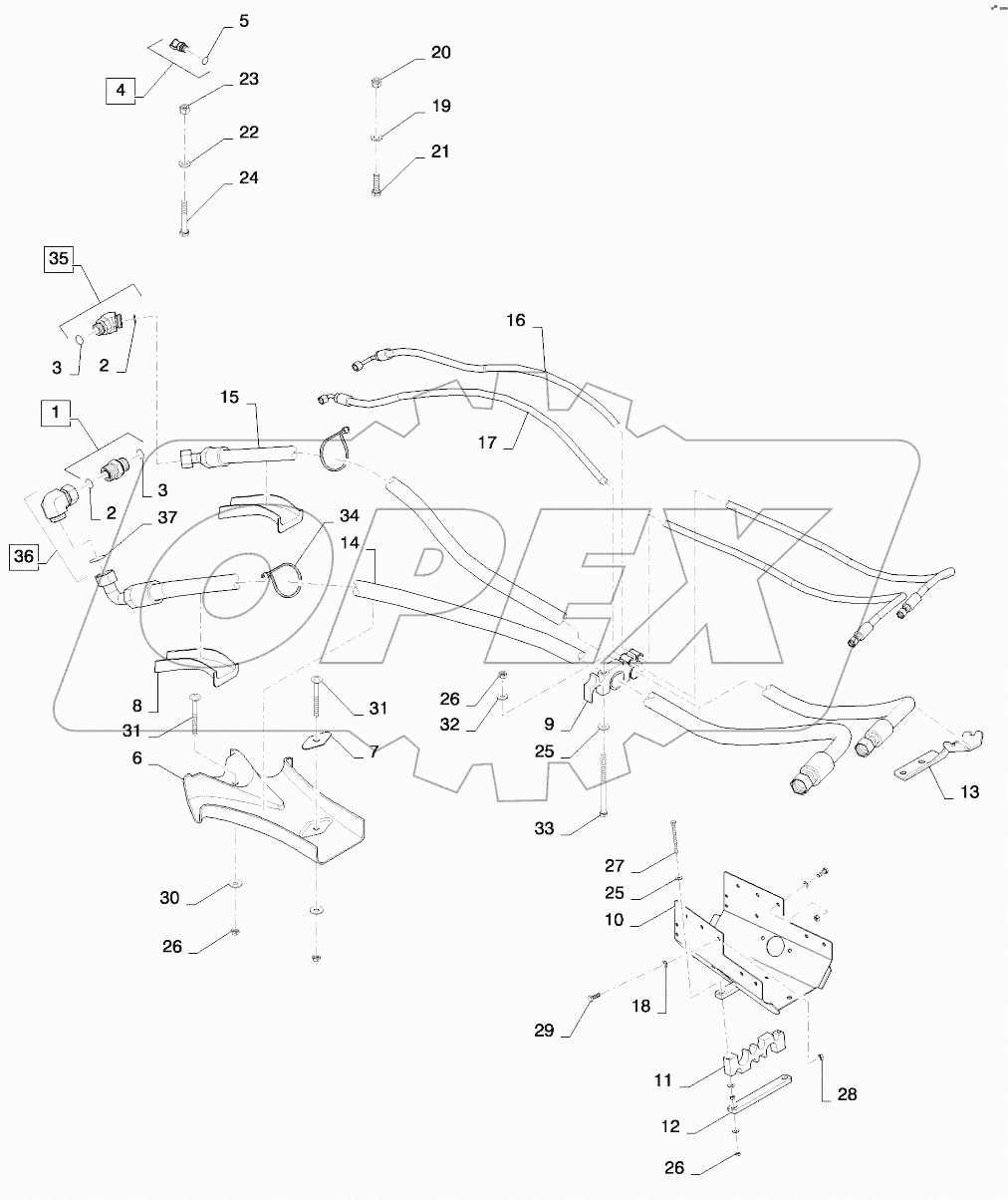  REMOTE HYDRAULIC HOSES
