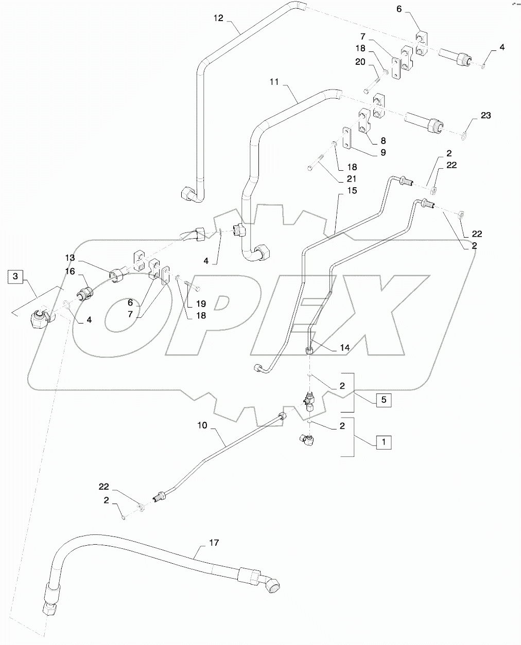  REMOTE HYDRAULIC HOSES