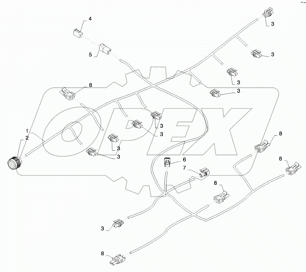  HARNESS - TRANSMISSION