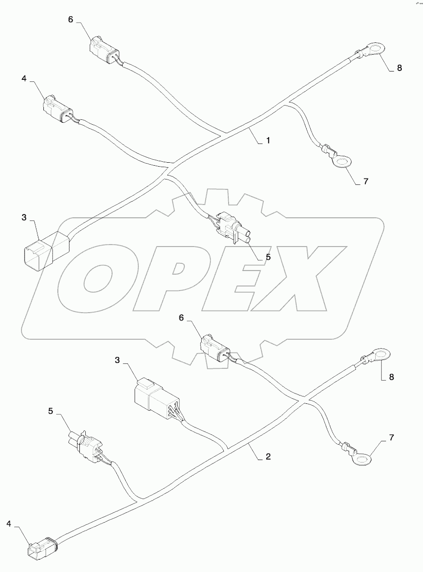  HARNESS - HYDRAULIC SUB ASSEMBLY