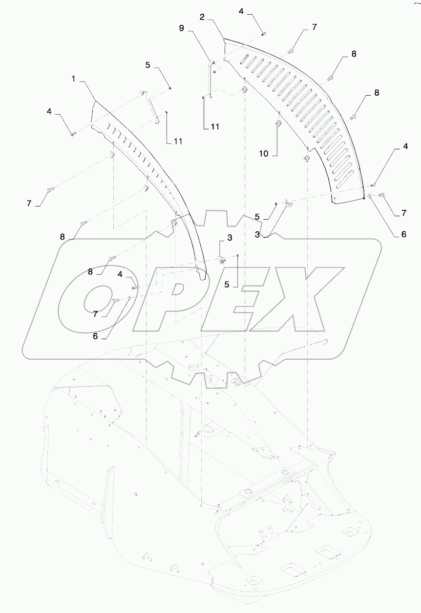  ENGINE DEBRIS SCREENS