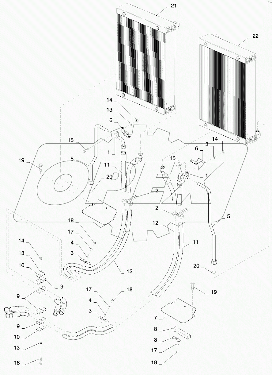  TRANSMISSION OIL COOLER & HOSES