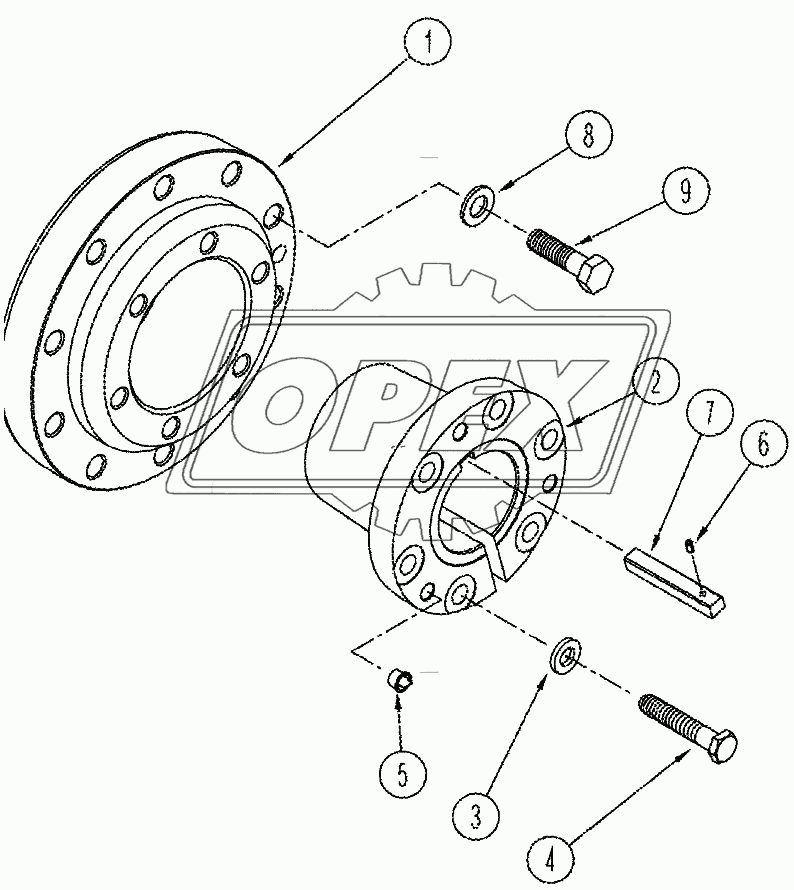 HUB ASSEMBLY MOUNTING