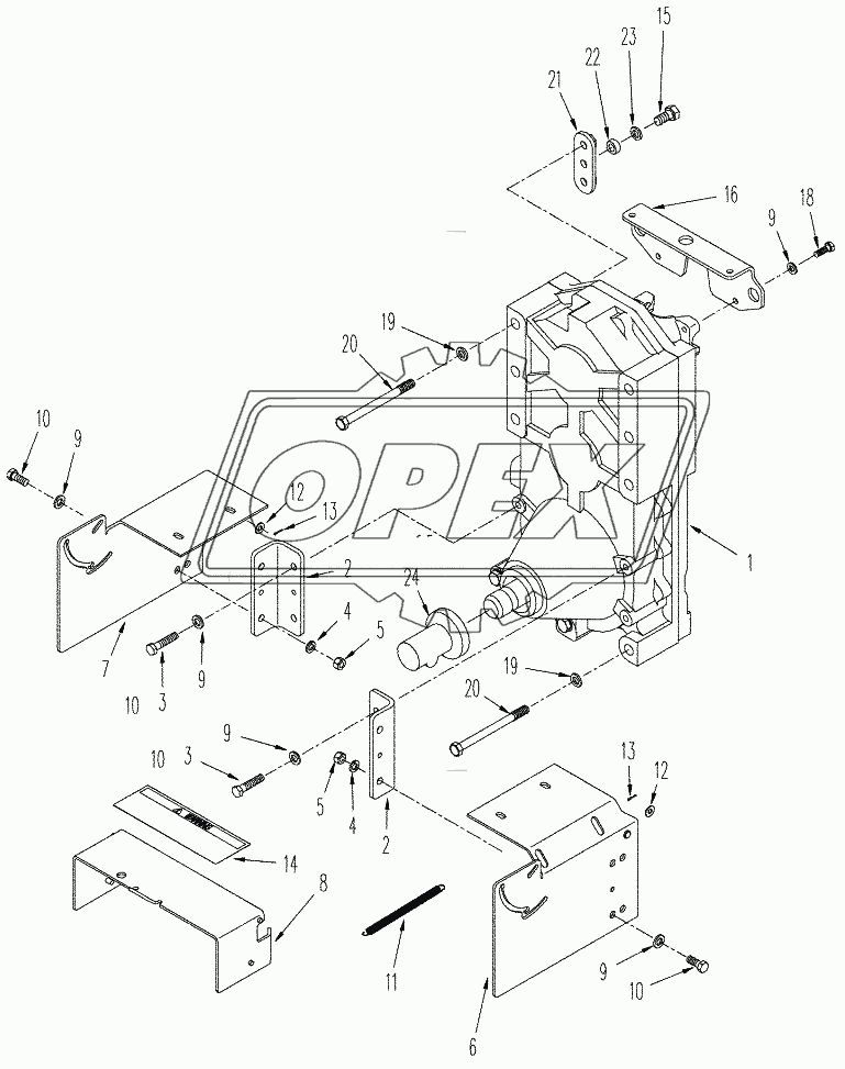 POWER TAKEOFF SAFETY SHEILDS