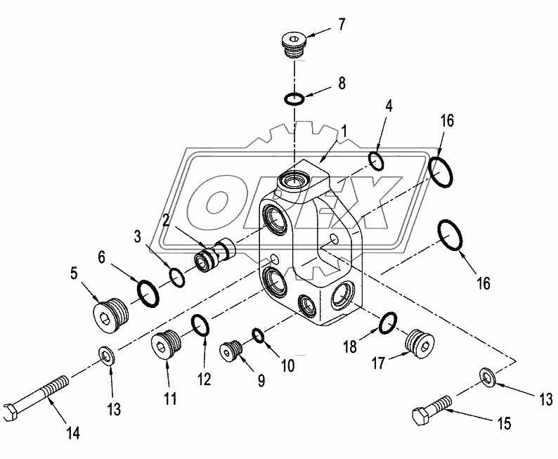 AXLE ASSY JET PUMP