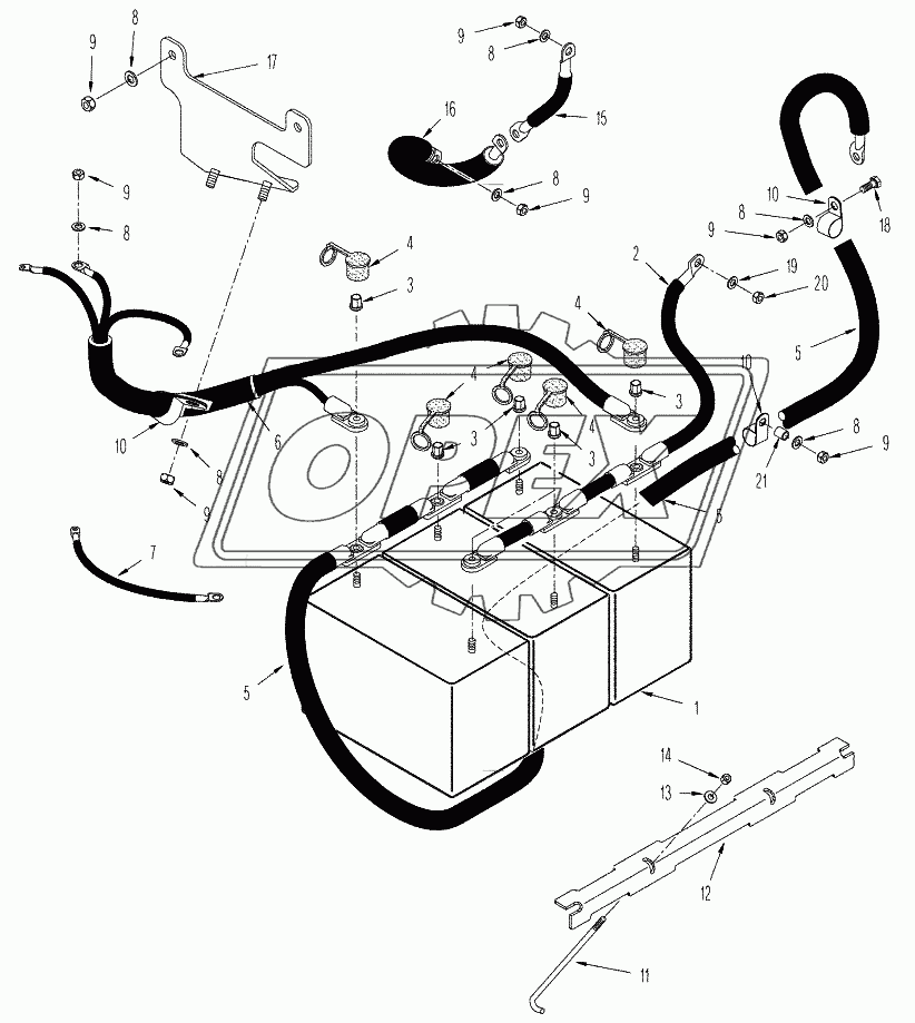 BATTERIES, BSN RVS002701