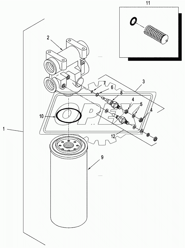 OIL FILTER - AXLE AND TRANSMISSION
