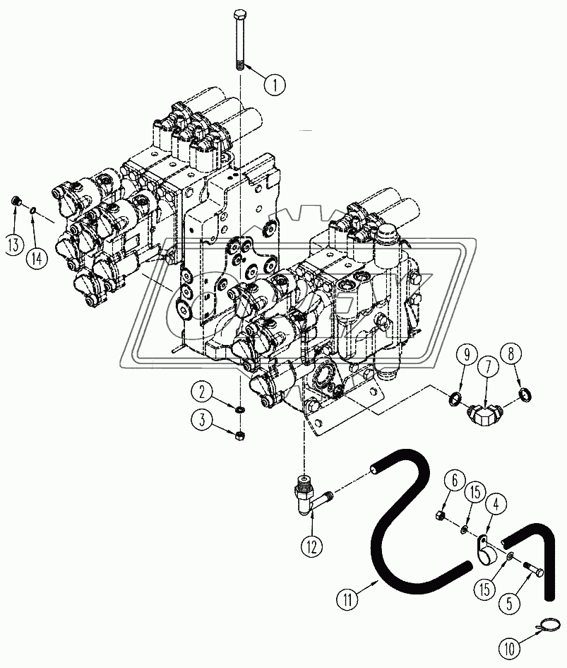 HYDRAULIC REMOTE CONTROL VALVE