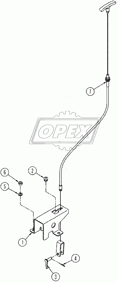 CABLE - TOW VALVE