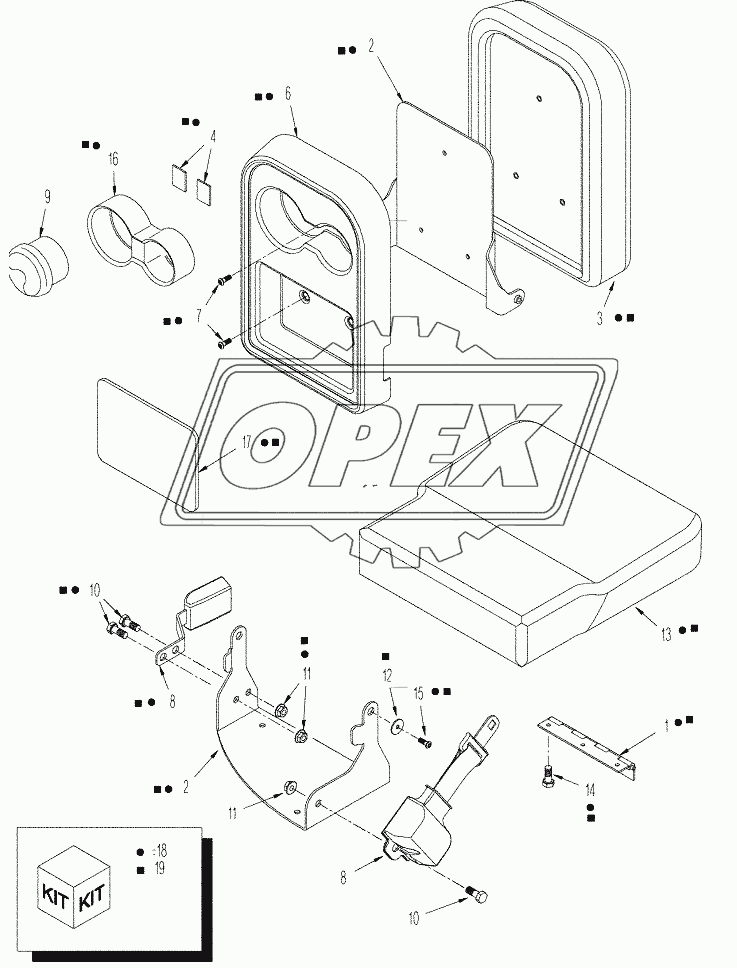 SEAT - INSTRUCTIONAL