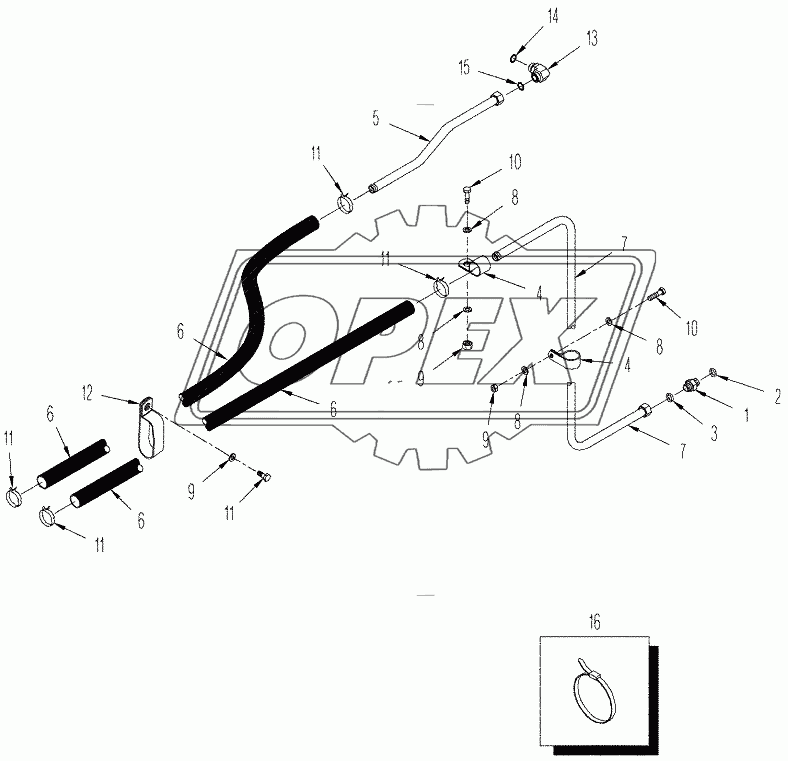 HEATER - HOSES