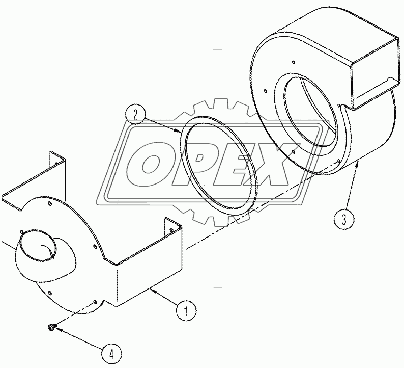 AIR CONDITIONING - BLOWER ASSEMBLY