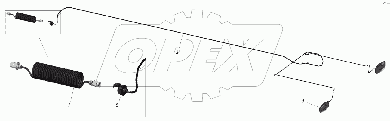  Заднее освещение