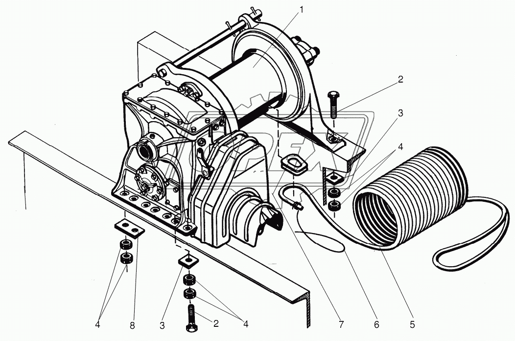 55-4501 Лебедка 1