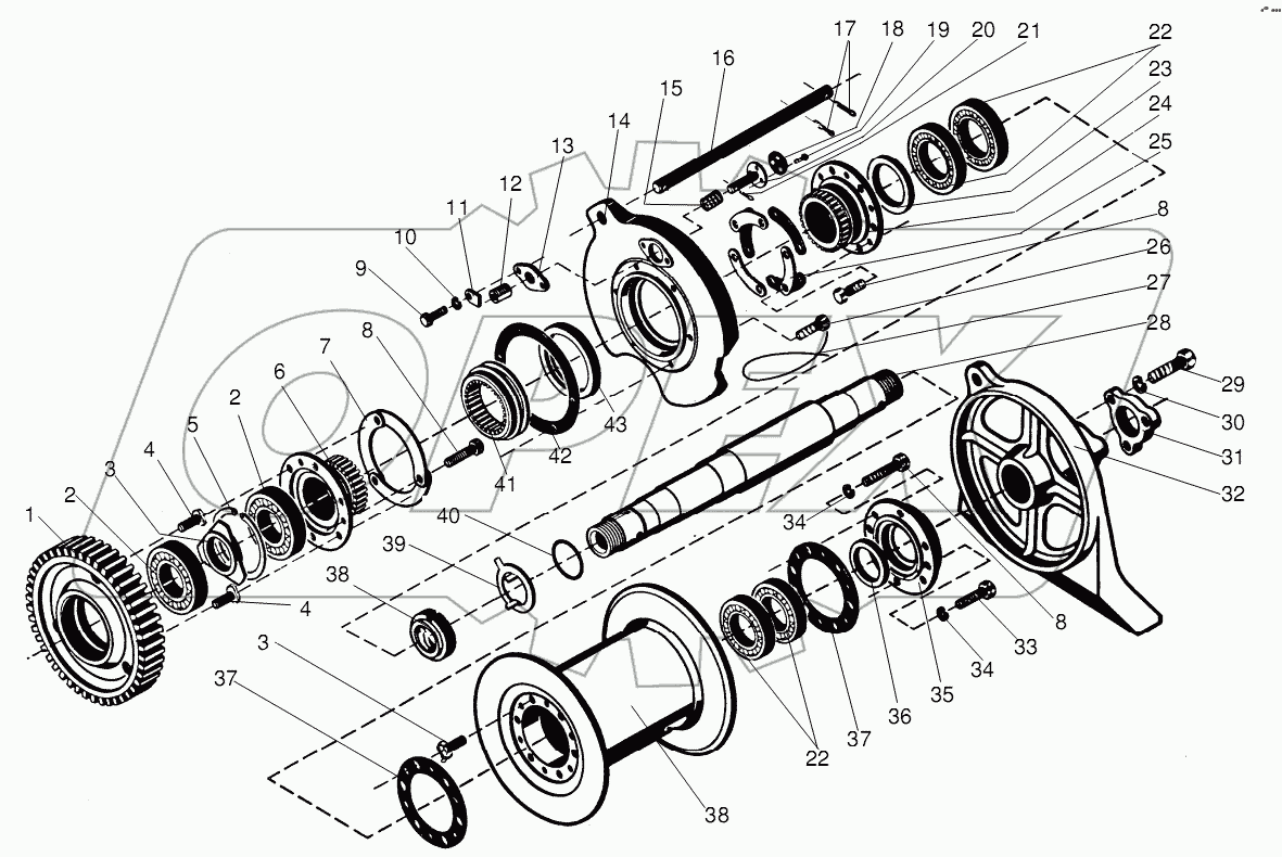 55-4501 Лебедка