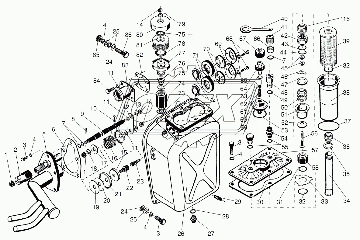 95-4515 Гидробак