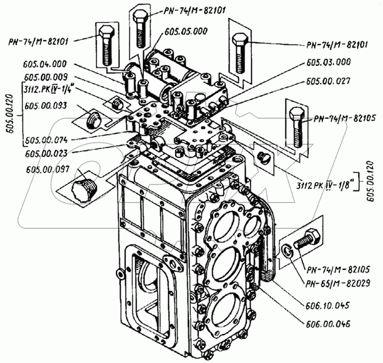 Коробка передач У35605.32.000
