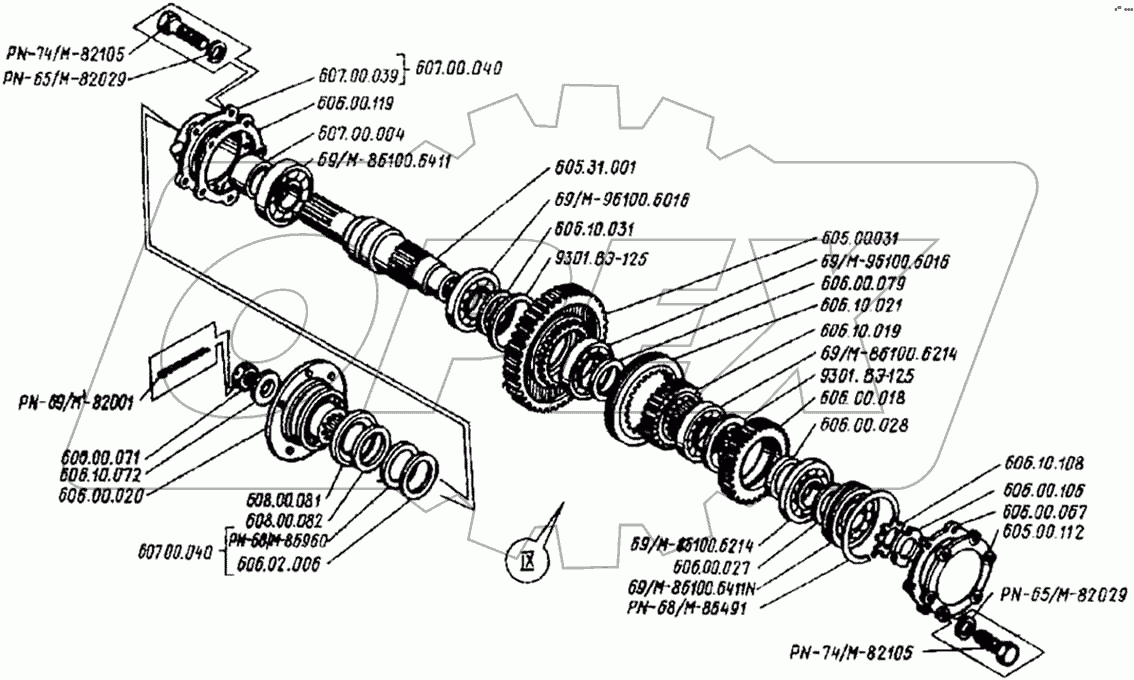 Коробка передач У35605.32.000