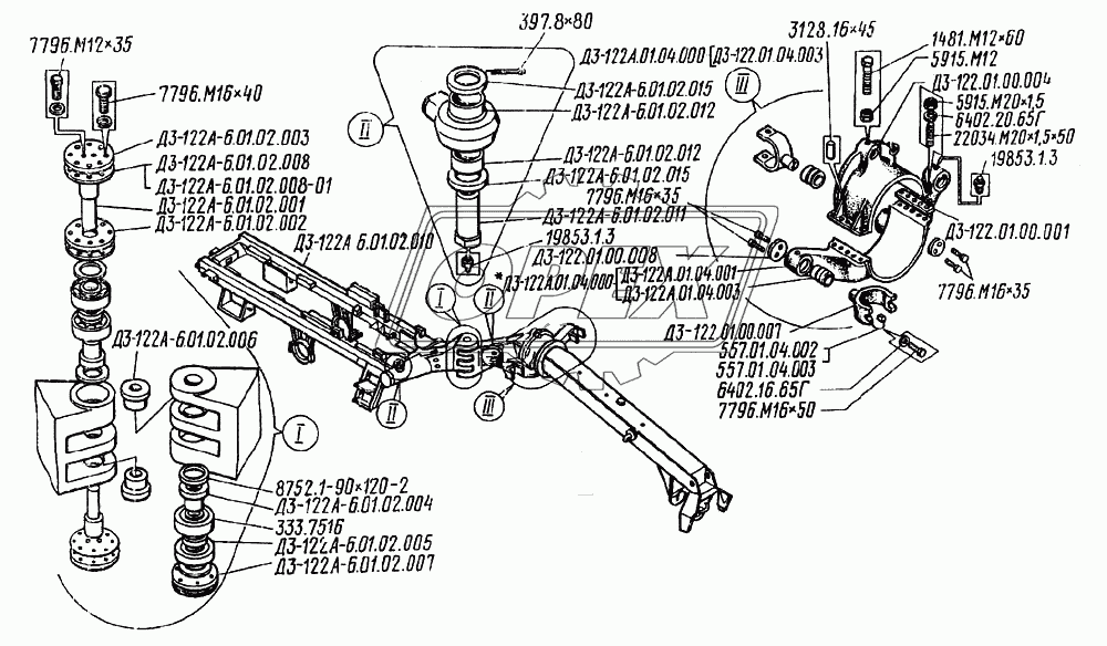 Рама ДЗ-122А-6.01.00.000