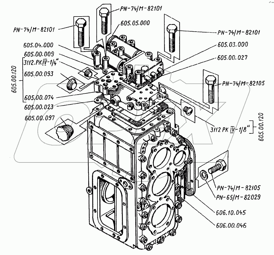Коробка передач У35605.32.000