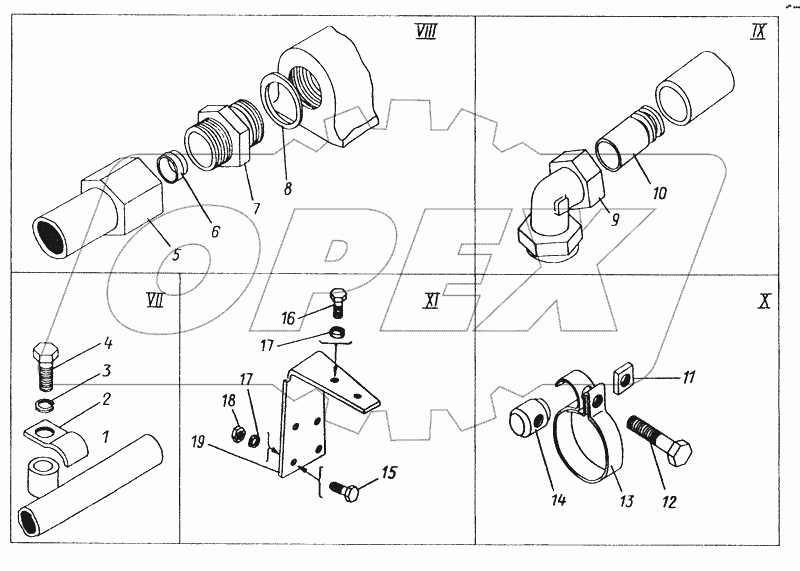 ТО-30.45.00.000. Гидросистема ГМК