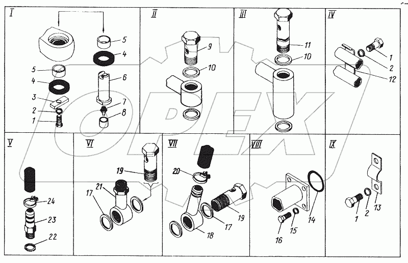 ТО-30.48.00.000. Гидросистема рулевого управления