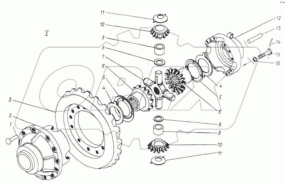 ТО-30.21.00.000. Мост ведущий неуправляемый