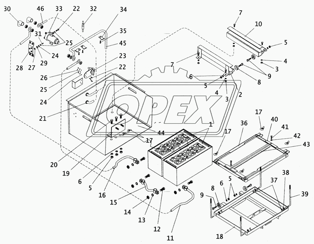 Аккумуляторные батареи и их установка