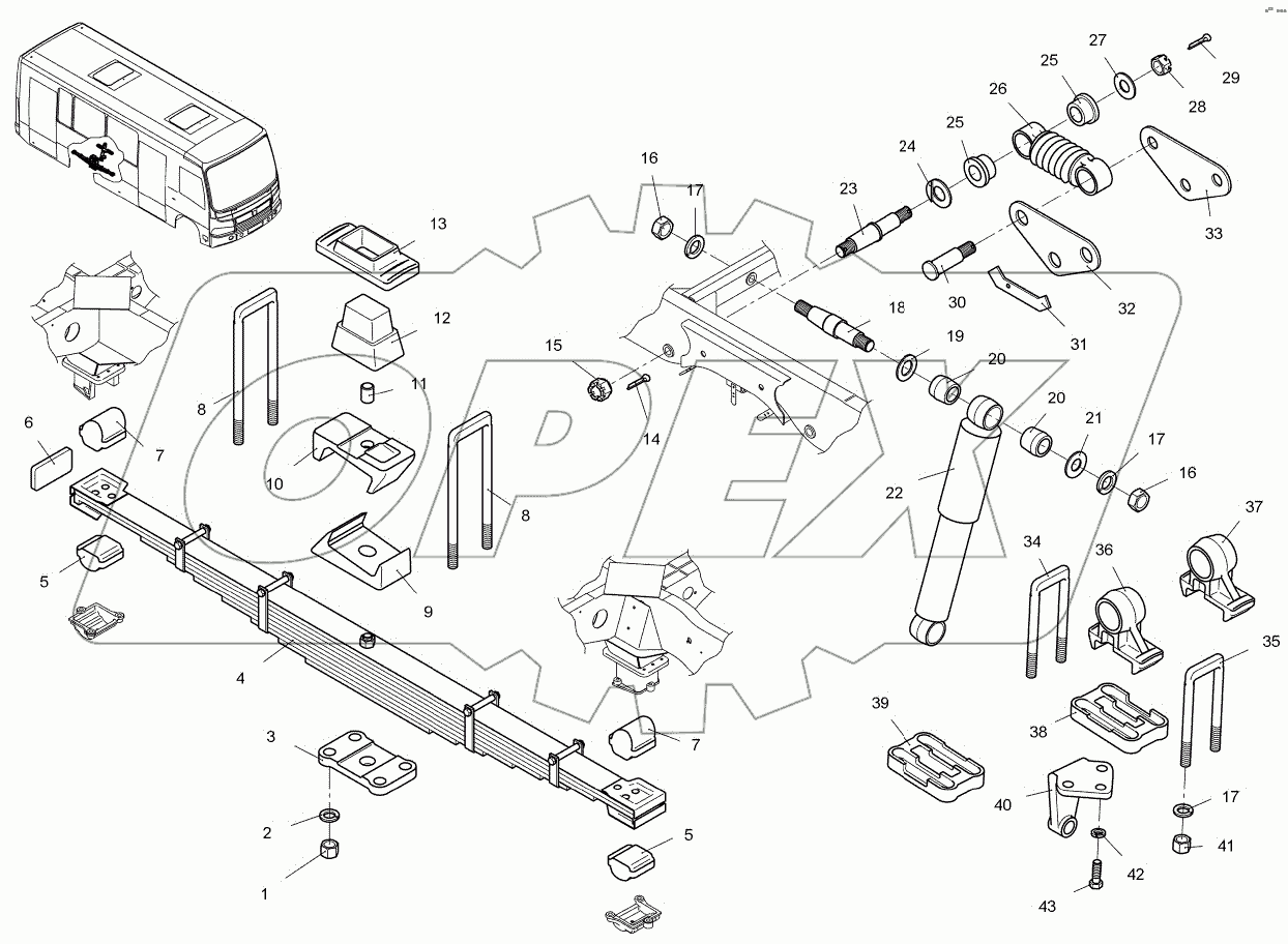 Установка задней подвески