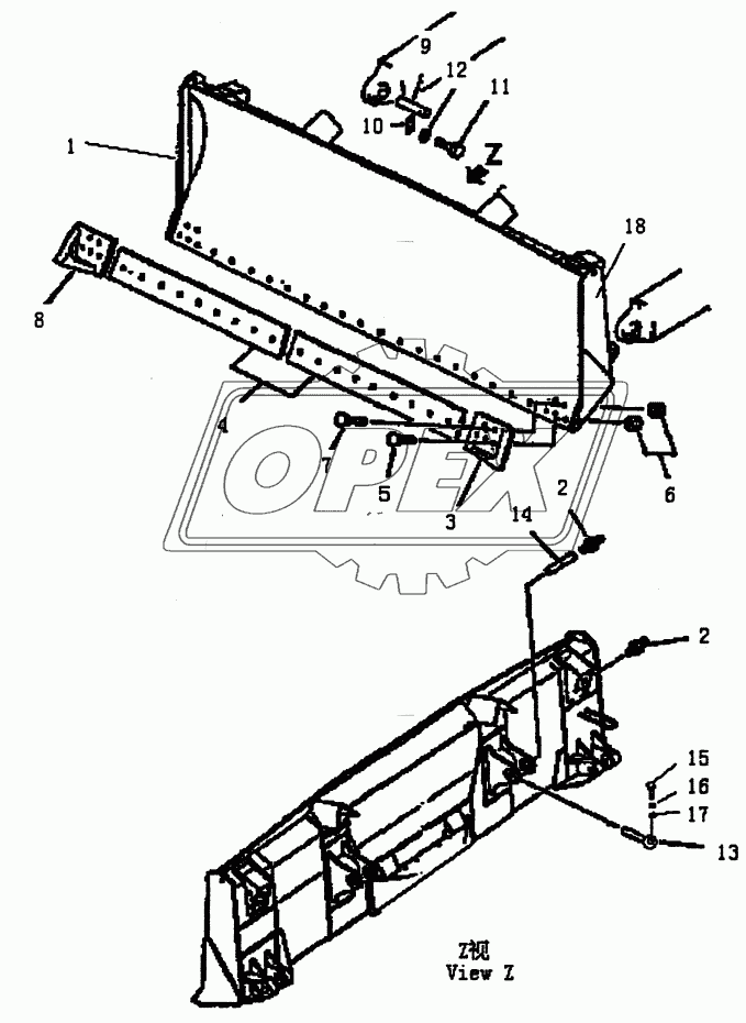 STRAIGHT TILT FRAME (РD165Y-1)