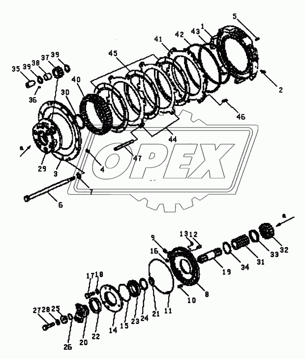 FORWARD CLUTCH (PD165Y, PD165YS)