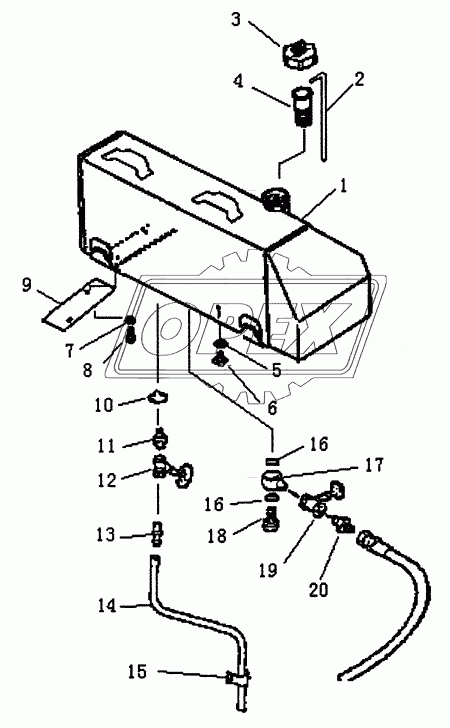 FUEL TANK (PD165Y-1)