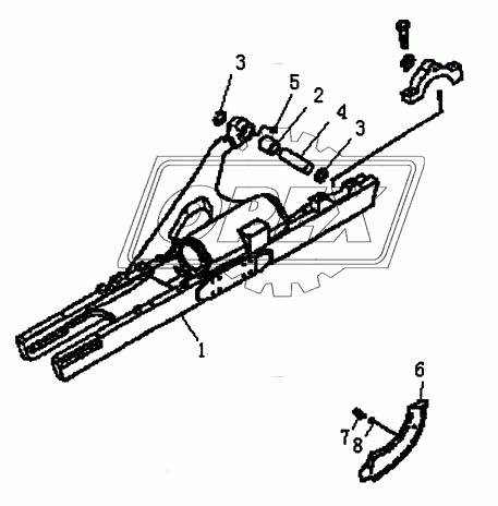 TRACK FRAME (PD165Y, PD165YS)