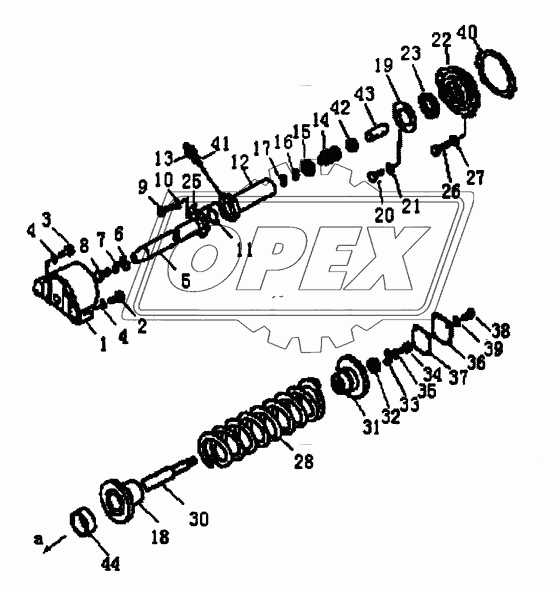 RECOIL SPRING (PD165Y, PD165YS)