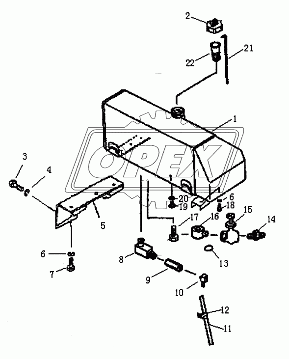 FUEL TANK (PD165YS)