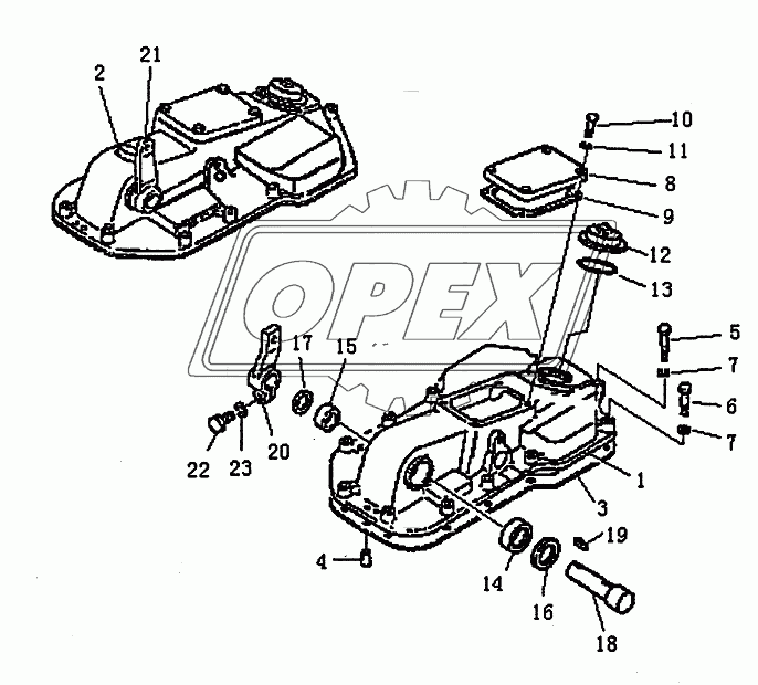 BRAKE HOUSING (PD220Y-1, PD220YS)