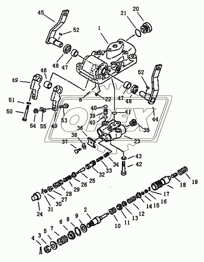 STEERING CONTROL VALVE (PD220Y-1, PD220Y-2)