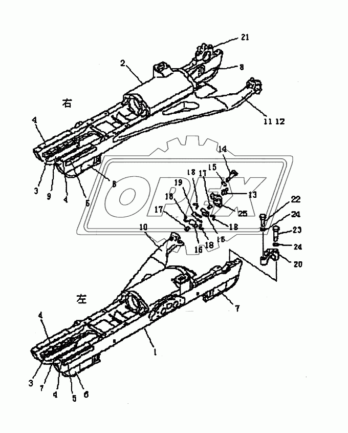 TRACK FRAME (PD220Y-1)
