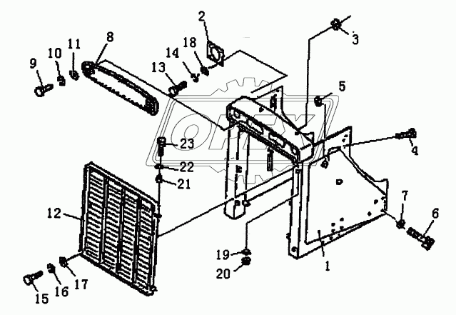 RADIATOR GUARD (PD220YS)