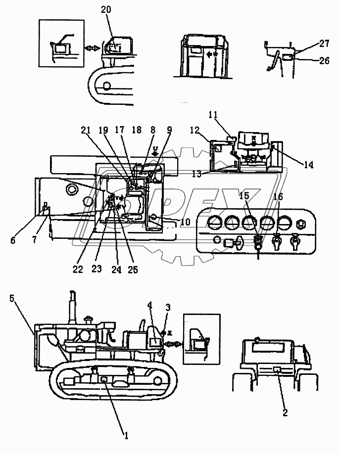 DECAL (FOR CHINESE) (PD220Y-1, PD220YS)