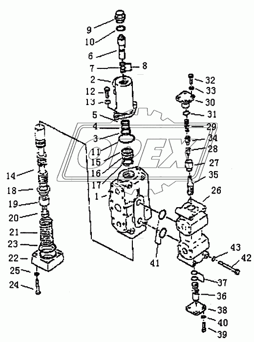 SELECTOR VALVE PD320Y-1 PD320Y-2