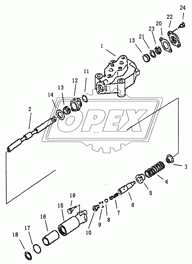 PIN PULLER VALVE PD320Y-1 PD320Y-2